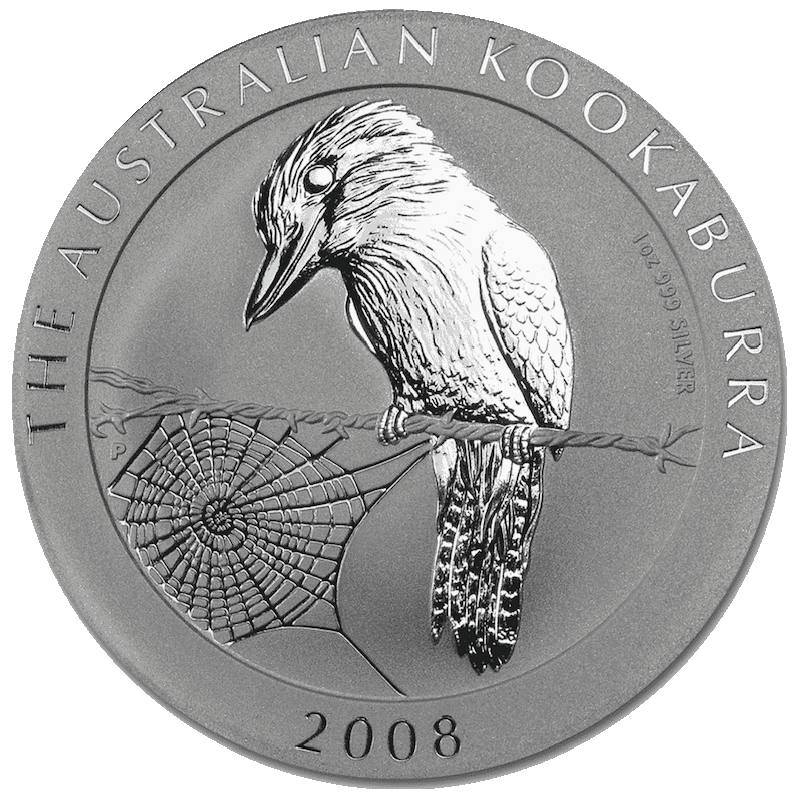 Kookaburra 1 Kilo Silbermünze 2008 | differenzbesteuert