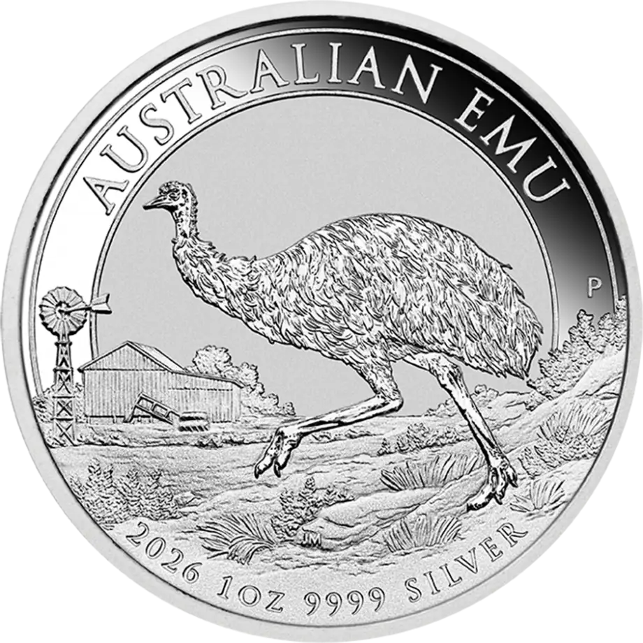 Australien Emu 1 Unze Silbermünze 2026 | differenzbesteuert