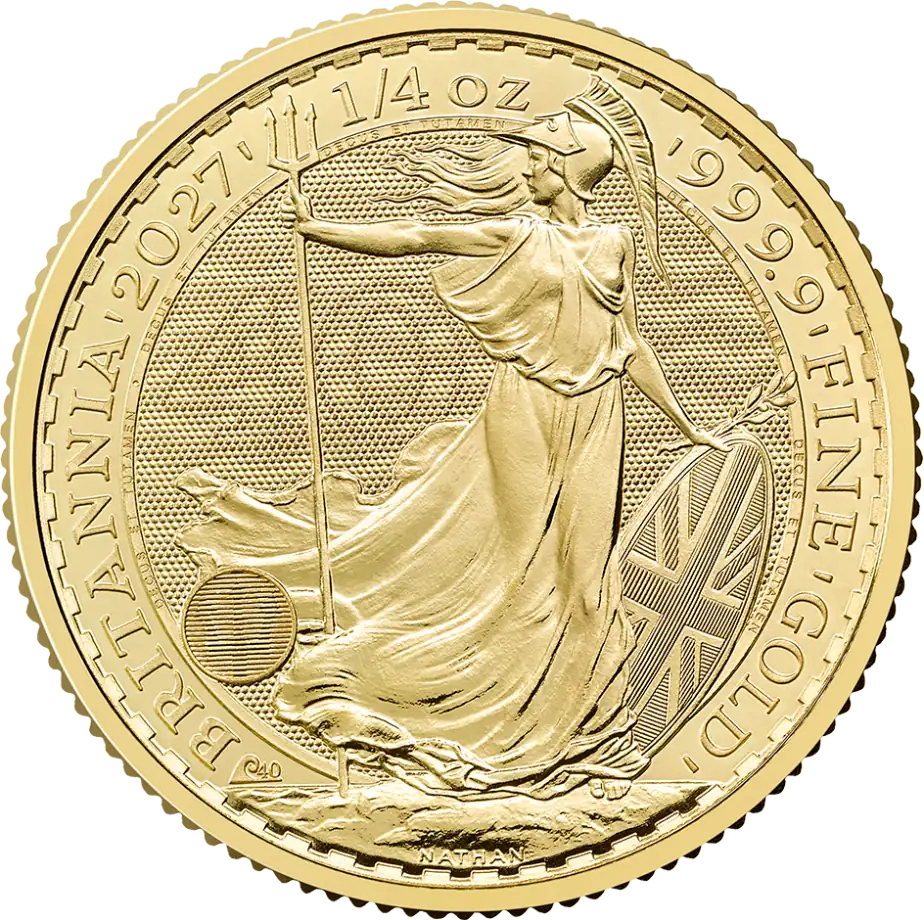 Britannia 1/4 Unze Goldmünze 2027