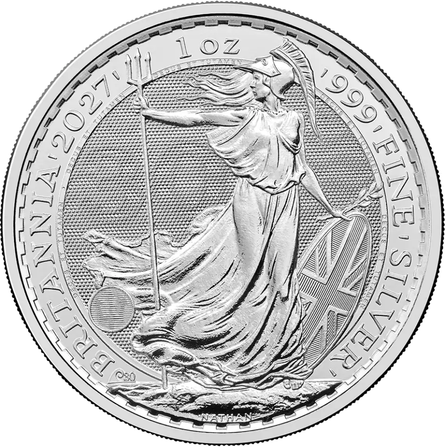 Britannia 1 Unze Silbermünze 2027 | differenzbesteuert 