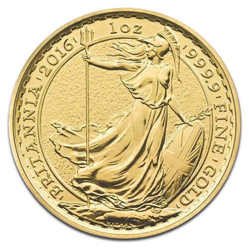 Britannia 1 Unze Goldmünze 2016