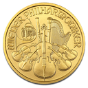 Wiener Philharmoniker 1/2 Unze Goldmünze verschiedene Jahre