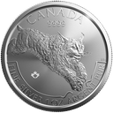 Predator Serie Luchs 1 Umze Silbermünze 2017