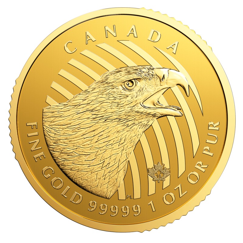 Call of the Wild "Adler" 1 Unze Goldmünze 2018 | .99999