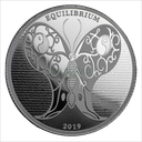 Tokelau Equilibrium 1 Unze Silbermünze 2019 | differenzbesteuert
