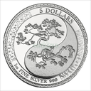 Tokelau Equilibrium 1 Unze Silbermünze 2018 | differenzbesteuert