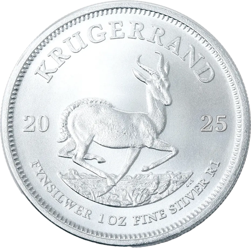 Krügerrand 1 Unze Silbermünze 2025