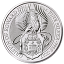 Queen's Beasts Griffin of Edward III 2 Unzen Silbermünze 2017 | differenzbesteuert