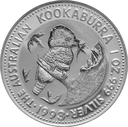 Kookaburra 1 Unze Silbermünze 1993 | differenzbesteuert