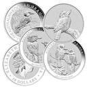 Kookaburra 10 Unzen Silbermünze - verschiedene Jahre | differenzbesteuert