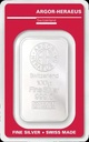 100 Gramm Silberbarren Argor Heraeus
