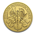 Wiener Philharmoniker 1/2 Unze Goldmünze verschiedene Jahre