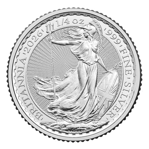 Britannia 1/4 Unze Silbermünze 2026