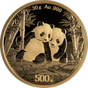China Panda 30g Goldmünze 2026