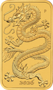 Drache 1 Unze Goldmünze rechteckig 2026